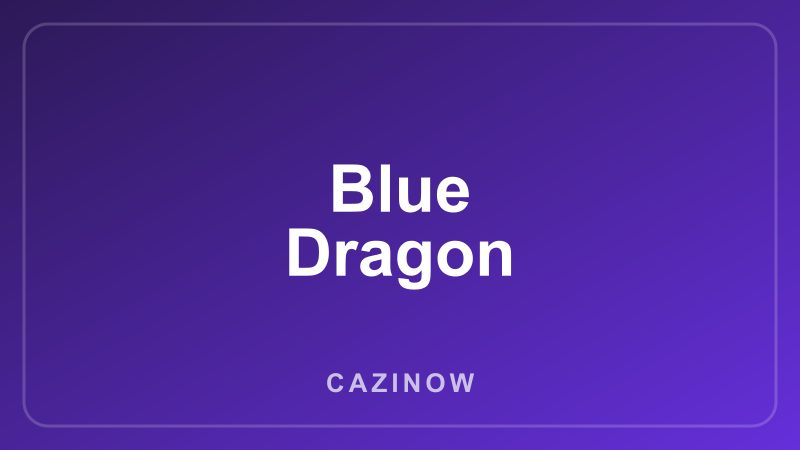 Blue Dragon game artwork